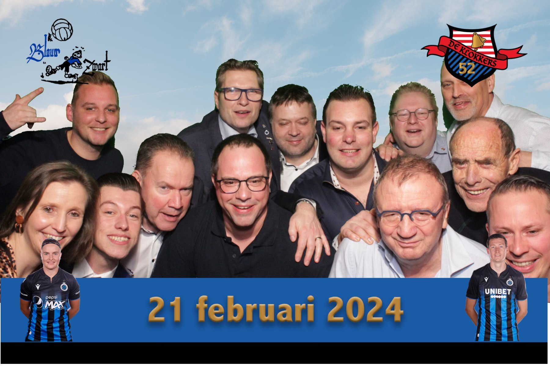 Groepsfoto van het bestuur